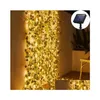 Décorations de jardin Lumières solaires Fée Feuille d'érable 1052M Lampe de guirlande extérieure étanche pour la décoration Fournitures de fête Drop Livraison Accueil Otskk