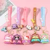 Fashion Kawaii Cat styles Character Jewelry KeyChains Backpack Car Fashion Key Ring Accessories kids gift