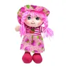 Dolls Cartoon Kawaii Fruit Skirt Hat Rag Soft Cute Cloth Stuffed Toys for Baby Pretend Play Girls Birthday Christmas Gifts 231124