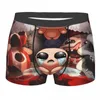 Underbyxor sexig bindningen av Isaac Video Cartoon Game Boxers Shorts Men's Bekväma trosor underkläder