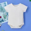 Salıncalar Yaz/Sonbahar Pamuk Khaki Krop Sürünme Takım Kısa Kollu Onesie Bebek Bebek Kıyafetleri Bodysuit Boy Set Romper