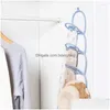 Hangers Rekken Hangers Artliving Roze Deur Wandmontage Hoedenrek Baseball Cap Houder Organizer 6 Pack Drop Delivery Home Garden House Dhexi