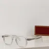 Neue optische Modedesign-Brille M13 mit quadratischem Rahmen aus Acetat, einfacher und avantgardistischer Stil, High-End-Brillen mit Box für verschreibungspflichtige Gläser