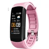 Nuovo C5S Smart Wristband Fitness Bracciale Ip67 Impermeabile Sport Tracker Pressione sanguigna Frequenza cardiaca Pedometro Smarts Band Watch Vs ID115 ID116 plus M6