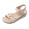 Sandals Women's Dames Schoenen Zomer 2023Summer Women Shoes Fashion Rome Size 43 Wedges Comfortable Casual Walking