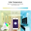 Smart Home Control Tuya ZigBee Bluetooth Light Bulb Gu10 RGB220V LED bulb Dimmable Voice control Spotlight via Alexa Google Yandex Alice 231123