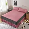 Bed Skirt bedcover piece princess bed cover sheets fitted 1.8/1.5/2.0m meters falda de cama bedspread 230424