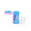 Multifonctionnel Coloré Silicone Fumer Bong Pipes Kit Amovible Voyage Bubbler Tabac Filtre Entonnoir Cuillère Bol Huile Rigs Waterpipe Dabber Tip Porte-Paille DHL