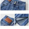 Damen Jeans Hohe Taille Stretch Split Flare Damen Straßenkleidung Frühling Sommer 2023 Schlank Vintage Denim Hose Lässig