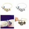 Charm Bracelets Symbol Evil Eye Charm Bracelets For Women Girls Turkish Lucky Blue Eyes Fatima Hand Bracelet Fashion Bangle Jewelry Dr Dhgfz