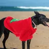 Costumes de chat vêtements de noël pour animaux de compagnie chien de noël Adorable polaire pull d'hiver confortable