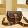 SAC Luxe Femme Luxury Designer Handbag Bolsas Mujer مزاج واسعة الكتف حقيبة Crossbody حقيبة طباعة حقيبة جلدية