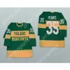 Custom Dateo Mercurys Pearce 35 Hockey Jersey New Top ED S-M-L-XL-XXL-3XL-4XL-5XL-6XL