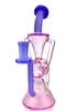 Vintage Premium Recycler Glass Bong Water Hookah 9.5 inch Rookpijpen met Bowl of Banger Originele Glass Factory kan een klantlogo plaatsen door DHL UPS CNE