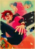 Bakgrundsbilder anime SK8 Infinity Poster Home Room Decoration Wall Stickers Vintage Kraft Paper Affischer Cartoon Art målning J230224