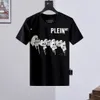 PLEIN BEAR T SHIRT Herren Designer T-Shirts Markenkleidung Strass PP Totenkopf Herren T-SHIRT RUNDHALS SS SCHÄDEL MIT KRISTALLEN Hip Hop T-Shirt Top Tees 161226