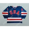 Custom Mark Johnson 1980 Miracle on Ice Team USA 10 Jersey Nowy najlepiej zszyty S-L-xl-xxl-3xl-4xl-5xl-6xl