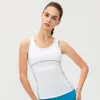 Mujeres Tanques Camis Deportes PRO Entrenamiento apretado Deportes Fitness Correr Yoga Secado rápido Camiseta sin mangas Ropa