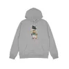 Heren Dames Hoodies Palm Sweatshirts Designer Kleding Mode Sweatshirts Palmed Angels Guillotine Beer Terug Letter Losse Hoodie Trui Casual Trui Tops ak