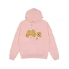 Heren Dames Hoodies Palm Sweatshirts Designer Kleding Mode Sweatshirts Palmed Angels Guillotine Beer Terug Letter Losse Hoodie Trui Casual Trui Tops ak