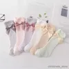 Kids Socks 0-3Years Summer Baby Socks With Bow Kids Girls Long Knee High Cotton Hollow Out Toddlers Socks Mesh Children Princess Socken