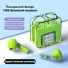 TWS Bluetooth-наушники Модель M97 Беспроводные наушники Прозрачный корпус Наушники-вкладыши Светодиодный дисплей Два наушника со встроенным микрофоном Высококачественные наушники