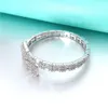 Skräddarsydda armband Guldarmband Sterling Sier VVS1 Moissanite Diamond Armband Women Jewelry