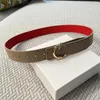 Mens belt Red bottom designer waistband reversible belts for woman gold Silver buckle width 3.8cm size 105-125cm black fashion Casual leather Custom white accepted