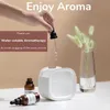 Other Home Garden JISULIFE Portable Mini Humidifier Rechargeable Night Light Aromatherapy diffuser Mist Small Car Humidifier Quiet Desk Humidifier 230422