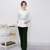 Women's Two Piece Pants Beauty Salon Female Receptionist Work Uniforms Spa Massage Women Working Clothing Sets Sauna Foot Bath Waitress