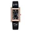Zegarek na rękę luksusowe zegarki kobiety kwadrat kwarcowy