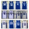 CAA Men Devils Jersey 33 Grant Hill 4 JJ Redick 32 Christian Laeter Azul Blanco Todo Ed Camisetas de baloncesto universitarias baratas Raras