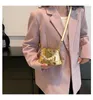 Вечерние сумки женская сумка 2023 Прибытие специально интересное дизайн подковы модная портативная мини-помада помада Crossbody