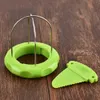 NOWOŚĆ 1PC KIWI CUTER ODPOWIEDZIALNY SZYBKO SZKOLNY PEELER SLICER KIWI PEELING NARZĘDZIE Cytrynowe gadżety sałatki Gadżety kuchenne gadżety kuchenne gadżety