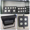 1200W-100W LED Floodlights、85V-265V電圧庭園、壁、超明るワークライトIP65防水CRESTECH888用のセキュリティライト