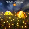 Solar LED Firefly Lights Outdoor Garden Decor Lawn Wodoodporne patio Walkway Mard Balcony Pathway Lampa