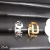 Anillos de diseñador para mujer, anillo de regalo de amor de plata 925, anillo de apertura de boda de lujo de Navidad, joyería de regalo de alta calidad para mujer