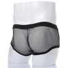 Men S Sexy Mesh Underwear See Through Fishnet Boxer Bulge Pouch Transparent Panties Exotic Lingerie Hombre