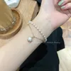 Strand 2023 Ins Style Simple Double-Layer Pearl Armband Women's Cool Fashion Prevalent Hand Accessories