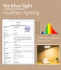 Lampes de table de la lampe de protection oculaire étudiant avec un penseur LED LECTURE 3 modes modes rechargeables flexible moderne