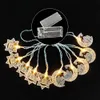 Nieuwe Ramadan Decoratie LED String Lights Moon Star Light Ramadan Kareem Decor Eid Mubarak Gift al-Fitr Eid Festival Party Supplies