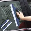 車のフロントガラスクリーナーブラシカーブレードブラシカーウィンドウウォッシュクリーニングシリコンスクイージー乾燥ブレードクリーニングツールスクレーパー