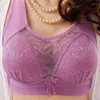 Yoga Outfit Full Cup Thin Anti-sagging Underwear Lace Women's Sports Bra Breast Cover Receiving Auxiliary Milk Bras