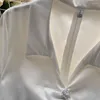 Camicette da donna Camicetta a pieghe senza maniche con coulisse in raso elegante Camicetta a pieghe sottile elegante alla moda coreana Camicia da donna sexy primavera estate Y2k