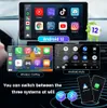 CarlinKit CarPlay Ai Box Plus Android 12 QCM6125 8 cœurs 64G sans fil Android Auto Apple CarPlay Netflix TV Box pour jeu de voiture filaire OEM