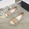 Sandalen Akexiya Sandalias De Mujer 2023 Gelee Damen Sommer Rutschfeste weiche Sohlenschuhe Strand Flache bequeme Damenschuhe