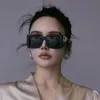 Okulary przeciwsłoneczne dla kobiet 2023B moda europejska i amerykańska duża ramka żeńska trend osobowości
