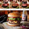 New Kitchen Round Shape Burger Press Food-Grade ABS Hamburger Meat Press Beef Grill Hamburger Press Patty Maker Hamburger Mold Mould