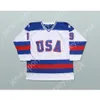 Custom Eric Strobel1980 Miracle auf ICE Team USA 19 Hockey-Trikotie New Top ED S-M-L-XL-XXL-3XL-4XL-5XL-6XL