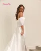 Свадебное платье другие платья простые белые атлас